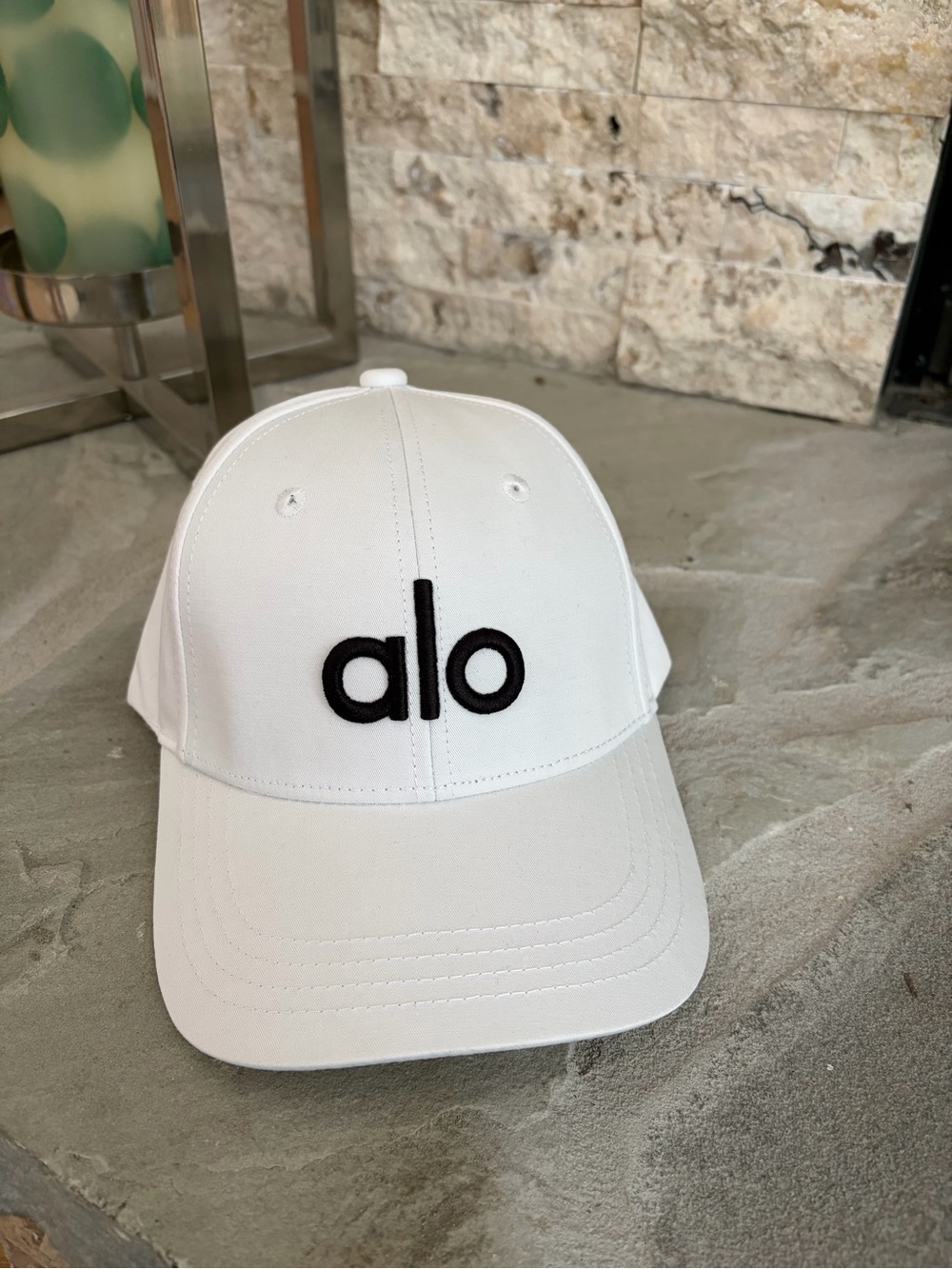 ALO Yoga White Cap
